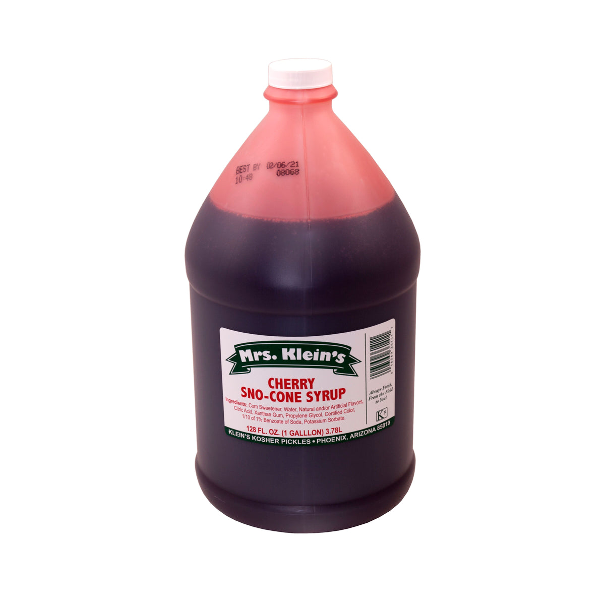 リンス・コンディショナー k Strawberry Sno-Cone Syrup (1 Gal) – Mrs. Klein's Pickle Co.