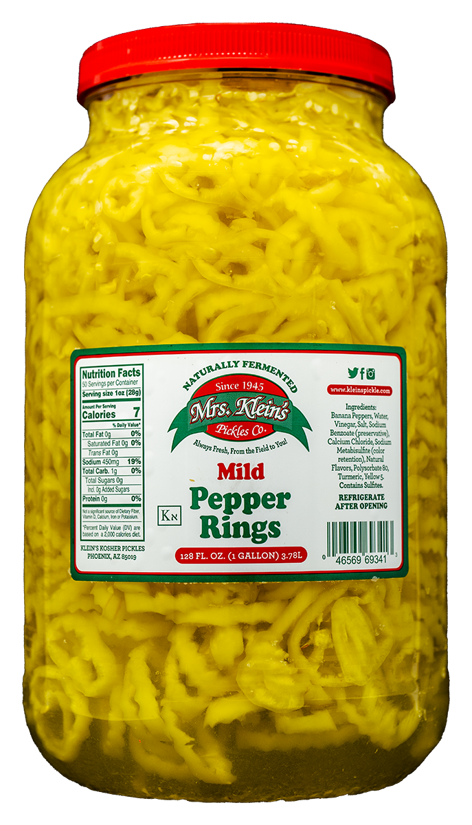 Mild Pepper Rings (1 Gal)