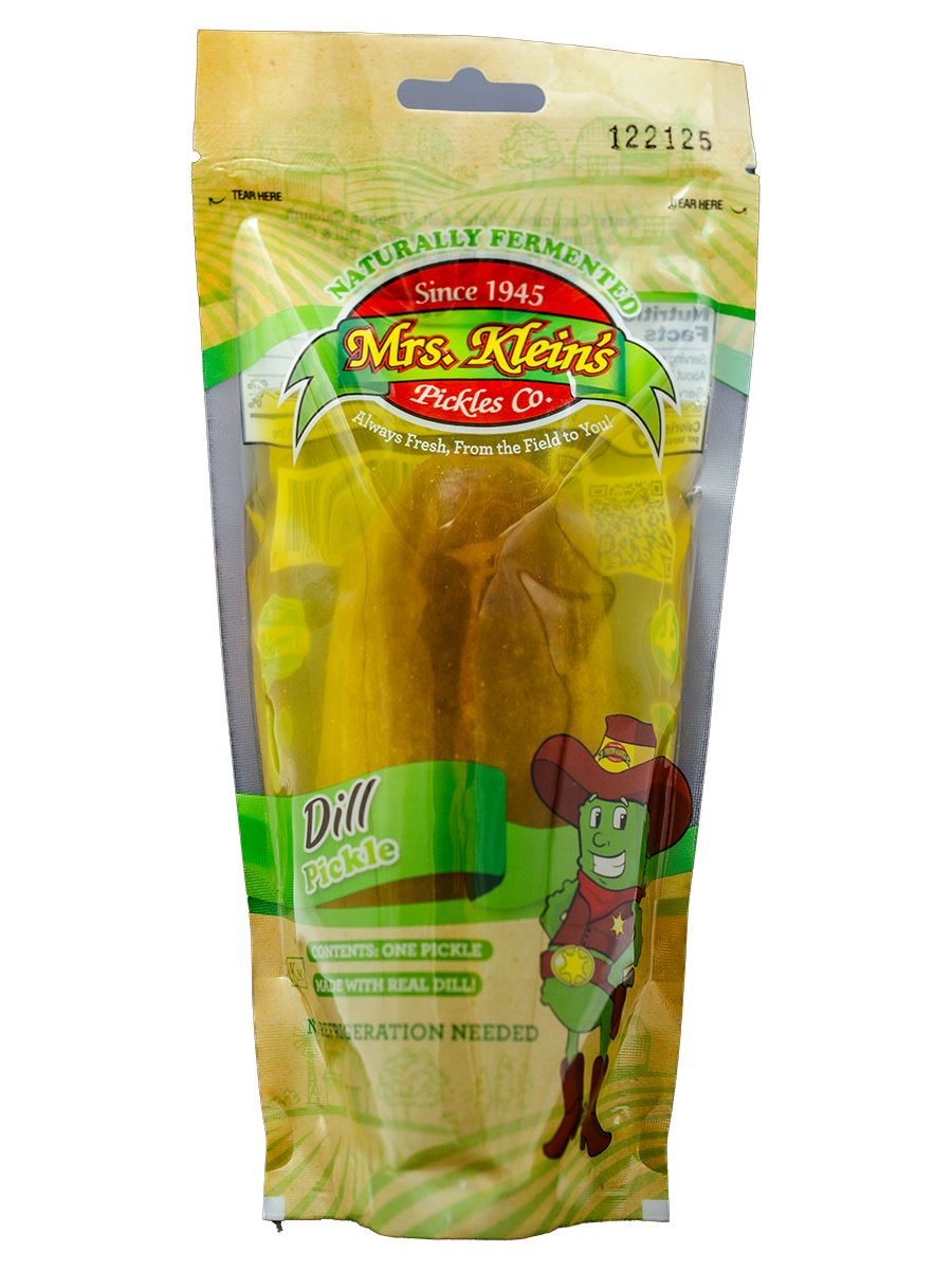 Single Serve Dill Pickle in a Pouch