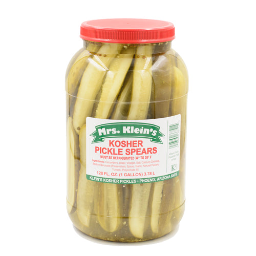 Kosher Dill Pickle Spears (1 Gal)