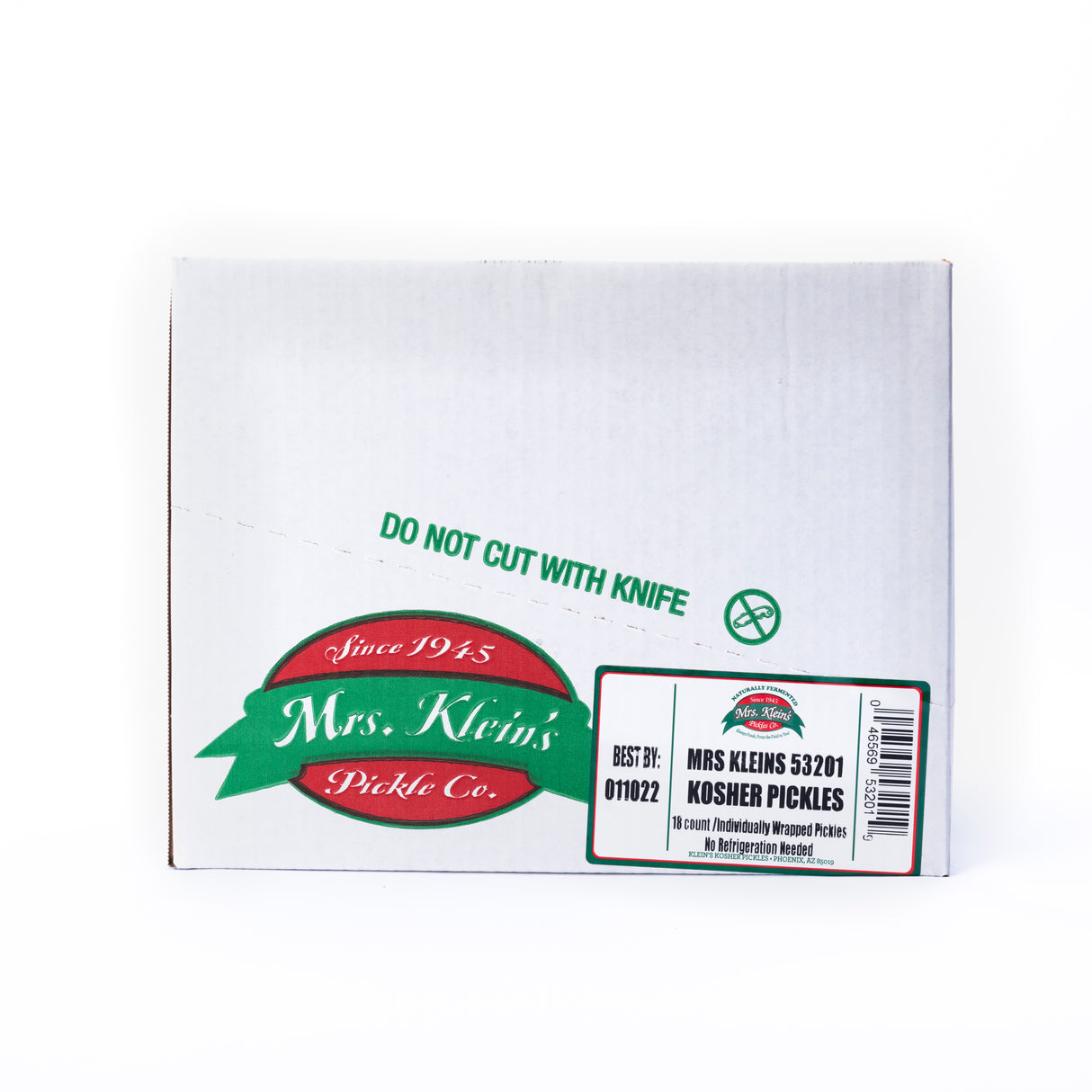 Single Serve Kosher Dill Pickle in a Pouch