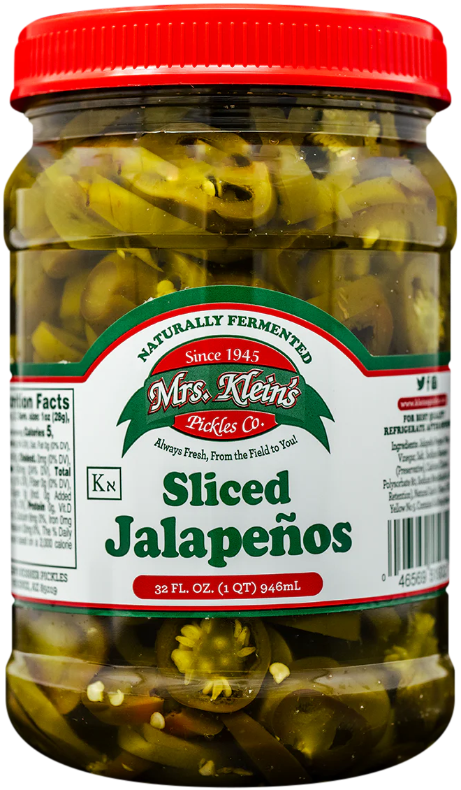 Sliced Jalapeños (32oz)