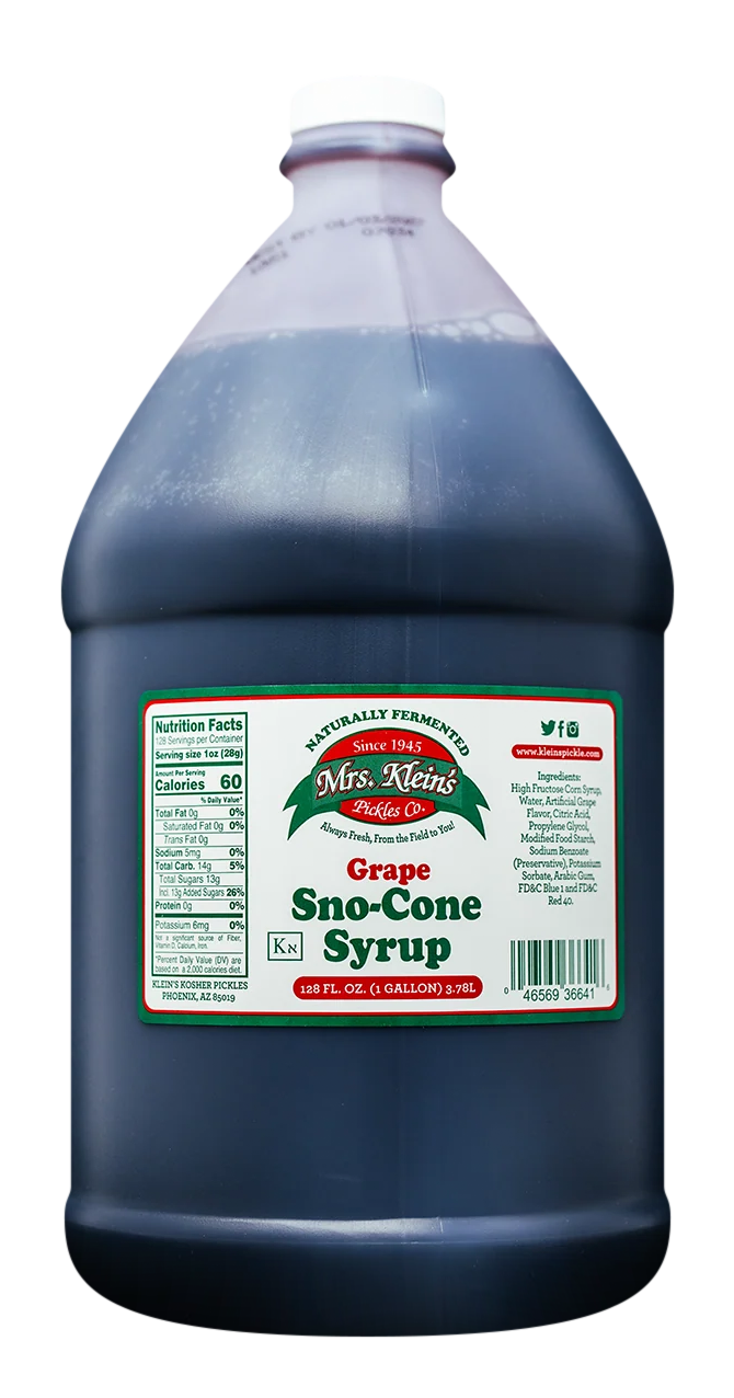 Grape Sno-Cone Syrup - 1 Gal