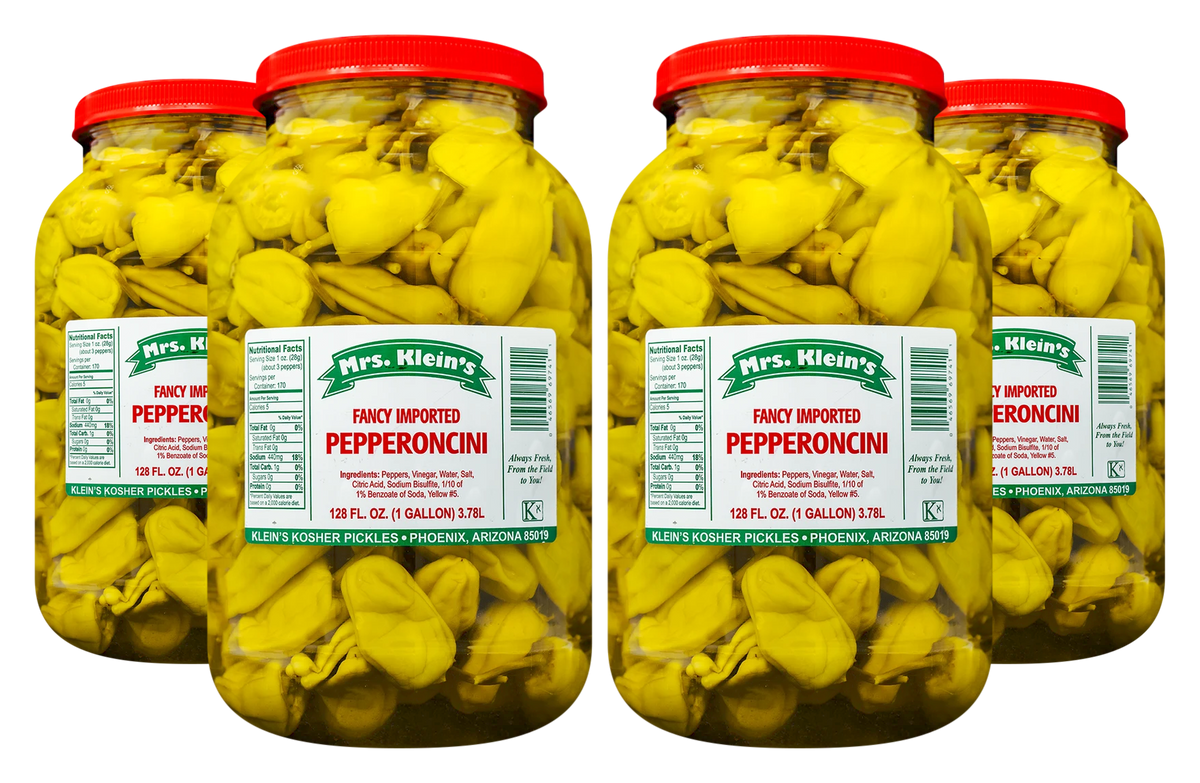 Whole Pepperoncinis (1 Gal) - 1 Case (4/1 Gal)