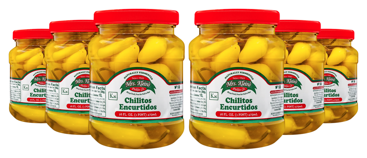 Chilitos Encurtidos (16oz) - 1 case (6/16oz)