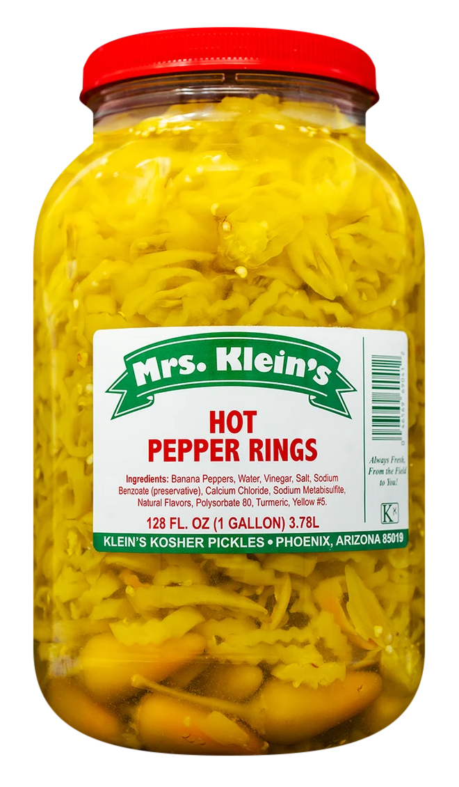 Hot Pepper Rings (1 Gal) - 1 Gal