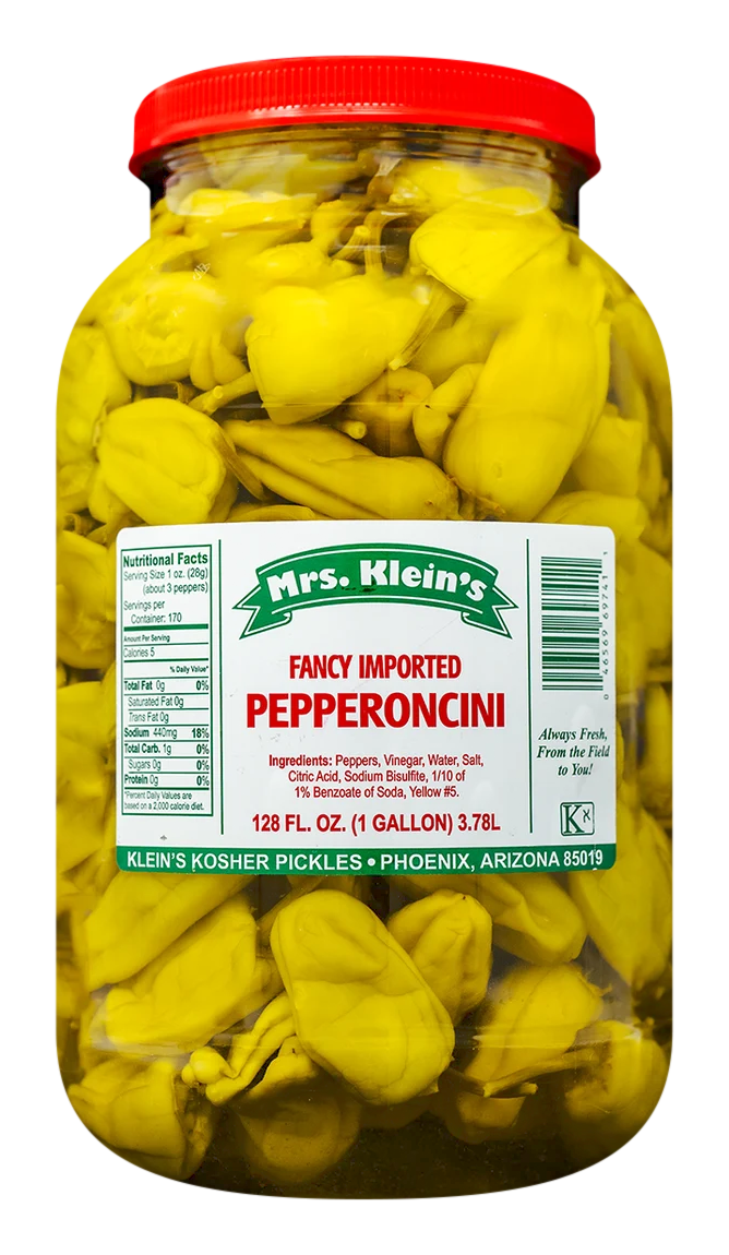 Whole Pepperoncinis (1 Gal) - 1 Gal