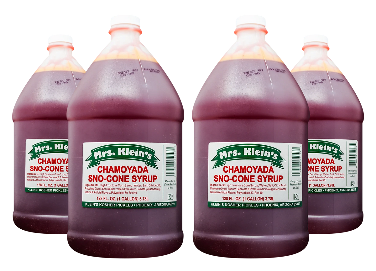 Chamoyada Sno-Cone Syrup (1 Gal) - 1 Case (4/1 Gal)