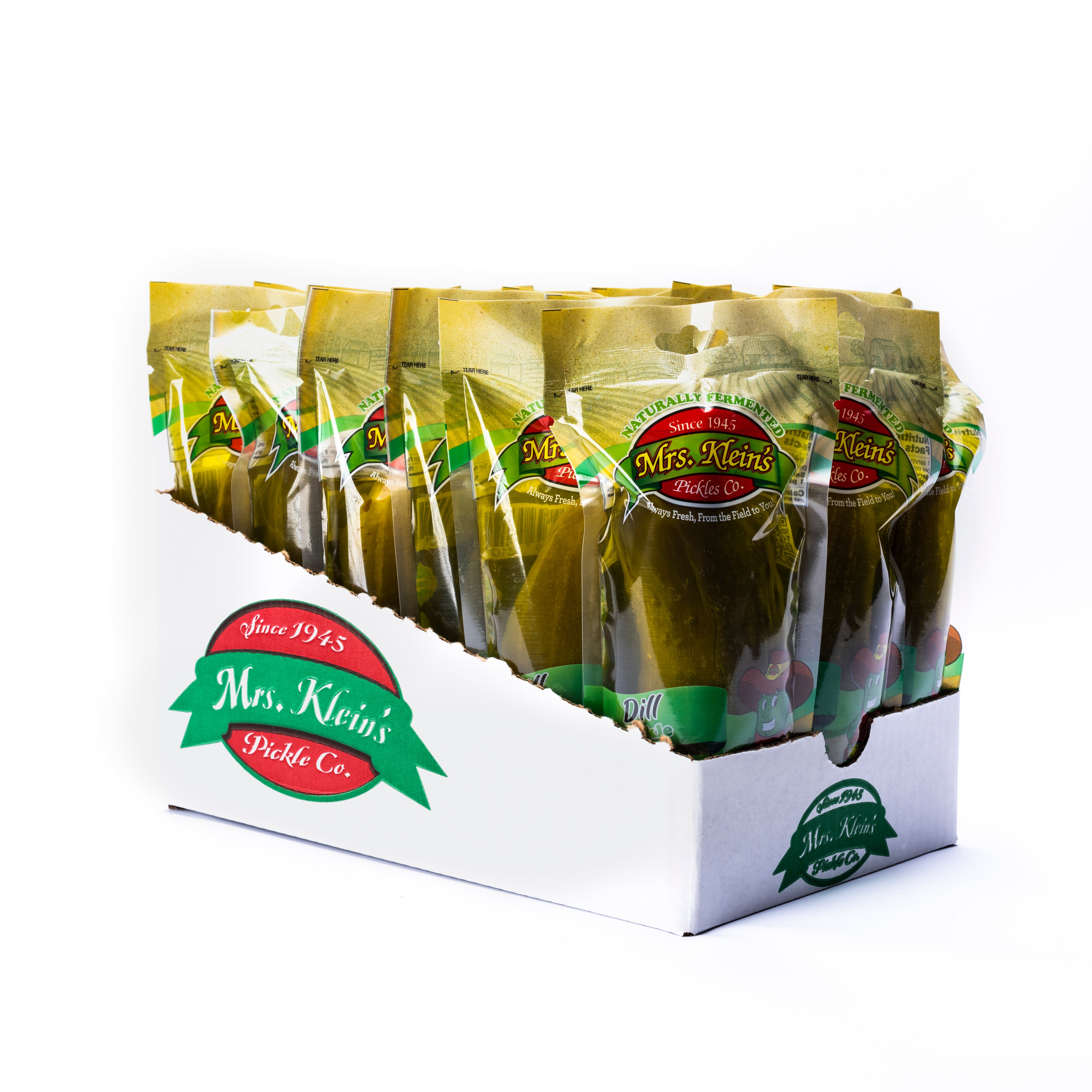 Single Serve Dill Pickles in a Pouch | Klein's Pickle – Mrs