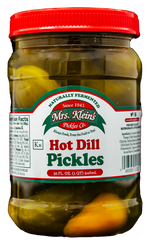 Hot Dill Pickles (32oz)