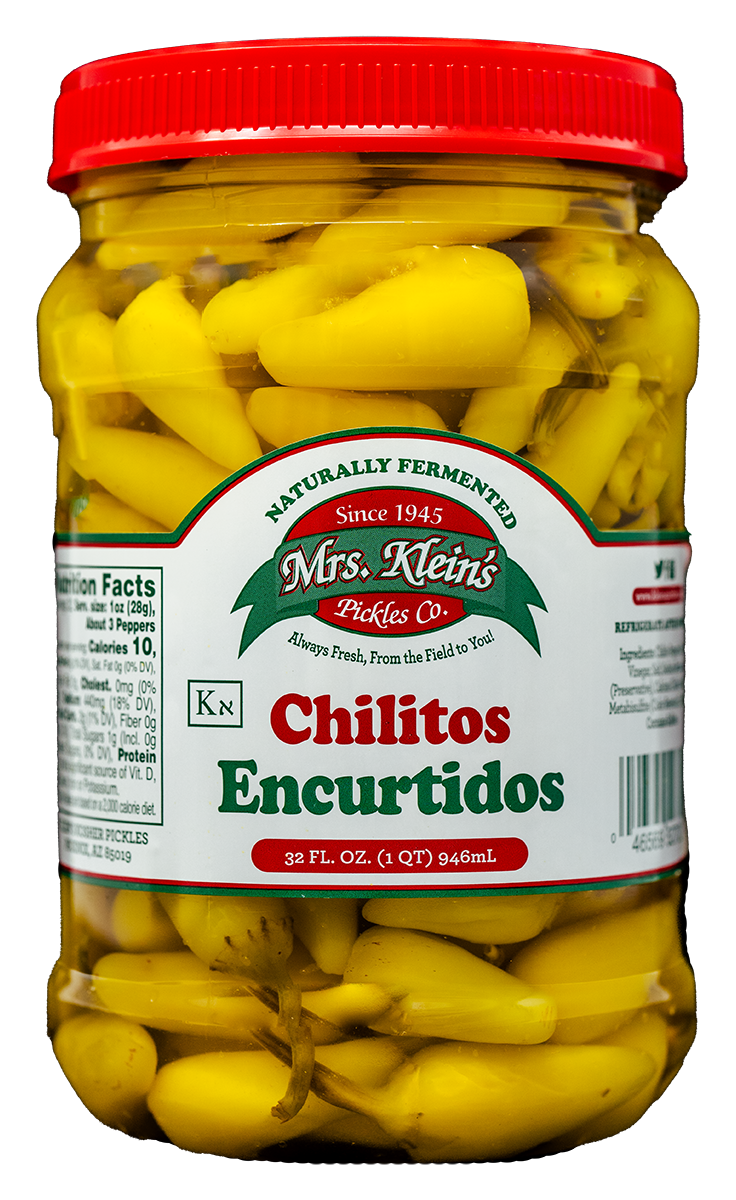 Chilitos Encurtidos (32oz) – Mrs. Klein's Pickle Co.