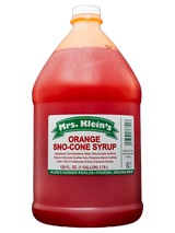Orange Sno-Cone Syrup (1 Gal)