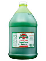 Lemon Lime Sno-Cone Syrup (1 Gal)