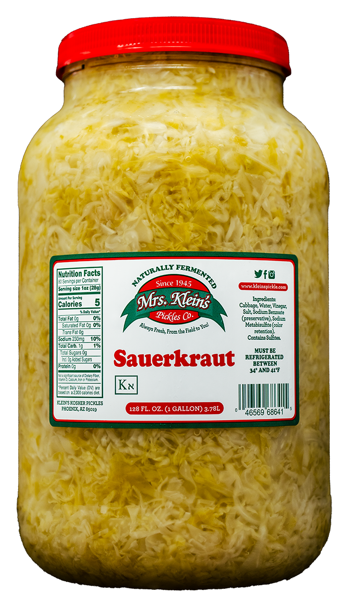 Sauerkraut (1 Gal)