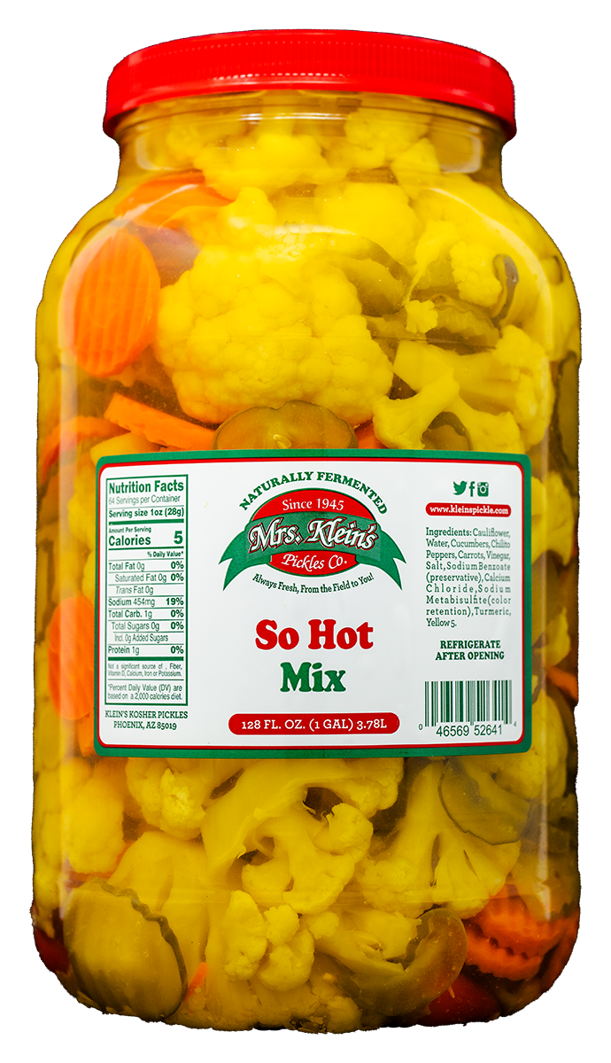 So Hot Mix (1 Gal) – Mrs. Klein's Pickle Co.