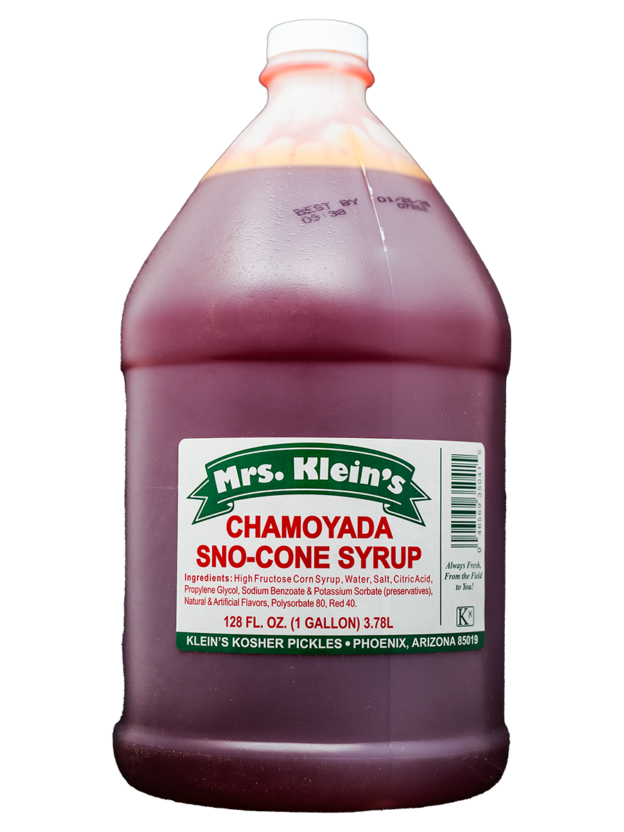 Chamoyada Sno-Cone Syrup (1 Gal) – Mrs. Klein's Pickle Co.