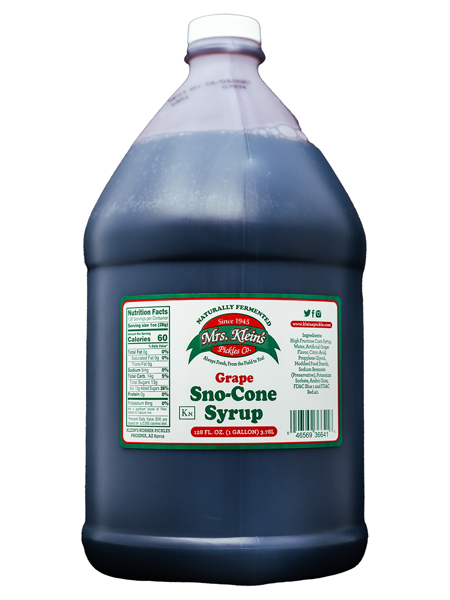 Grape Sno-Cone Syrup