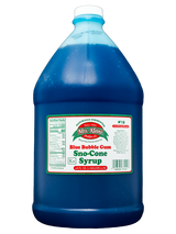 Blue Bubble Gum Sno-Cone Syrup (1 Gal)