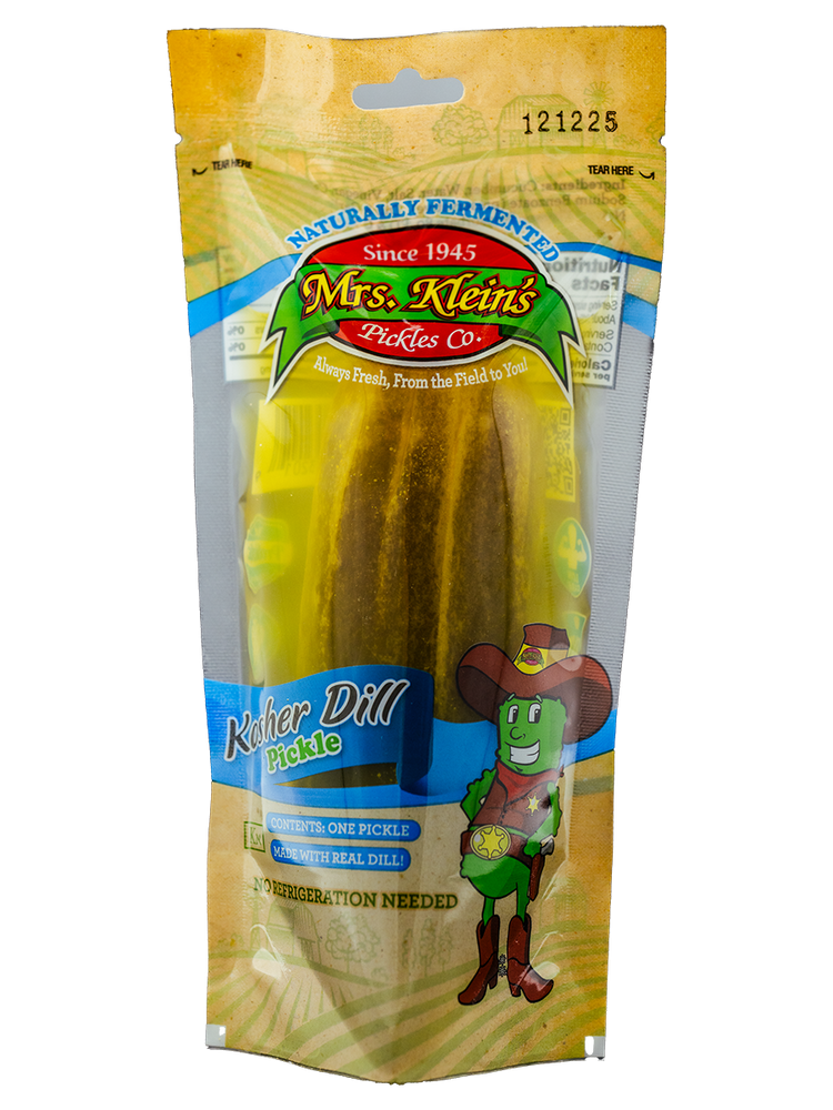 Single Serve Kosher Dill Pickles