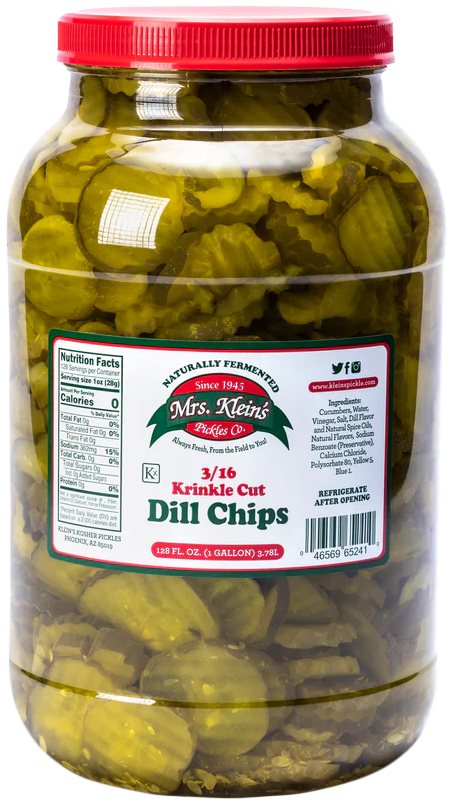 Dill Chips 3/16" kk (1 Gal)