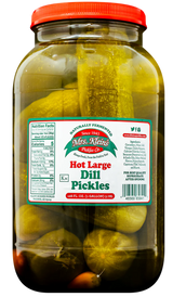 Large Hot Dill Pickles (1 Gal)