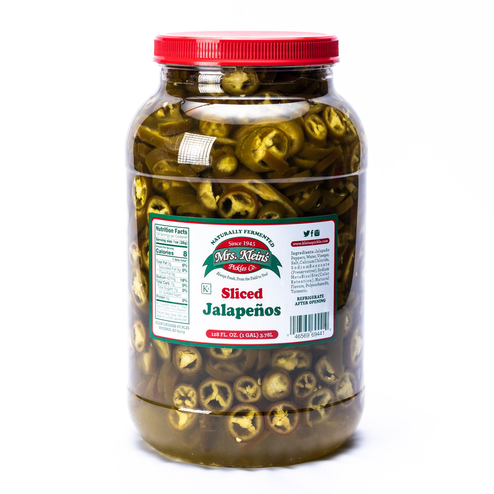 Sliced Jalapenos (1 Gal)