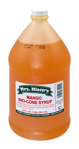 Mango Sno-Cone Syrup (1 Gal) - 1 Gal