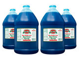 Blue Bubble Gum Sno-Cone Syrup (1 Gal) - 1 Case (4/1 Gal)