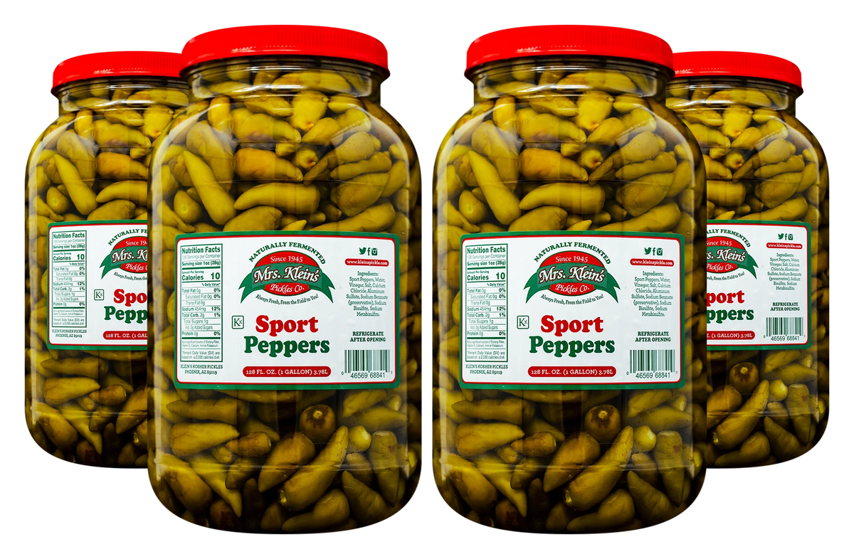 Sport Peppers (1 Gal) - 1 Case (4/1 Gal)