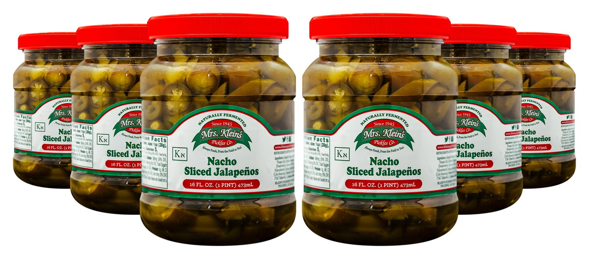 Sliced Jalapeños (16oz) – Mrs. Klein's Pickle Co.