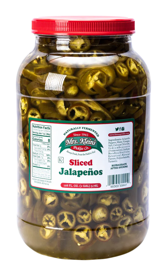 Sliced Jalapenos (1 Gal) - 1 Gal