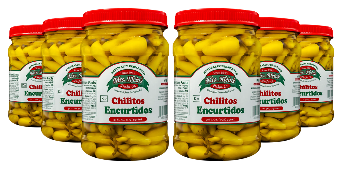 Chilitos Encurtidos (32oz) - 1 case (6/32oz)