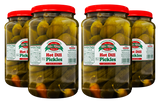 Hot Dill Pickles (90oz) - 1 Case (4/90oz)