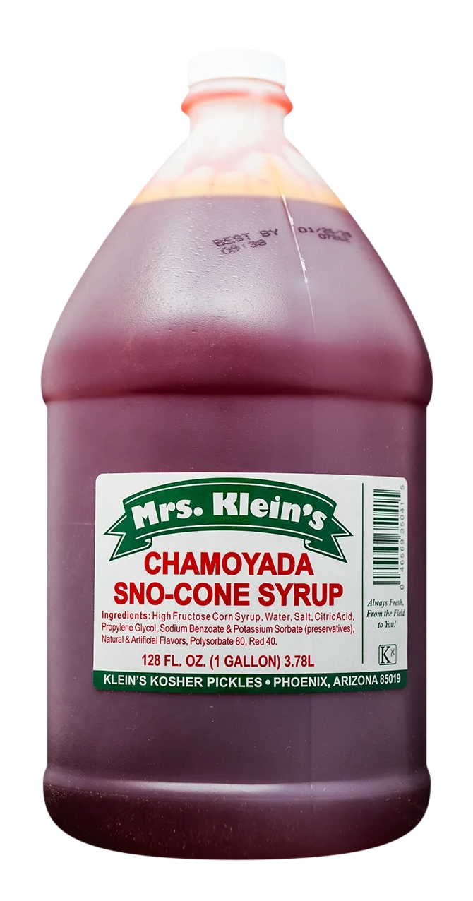 Chamoyada Sno-Cone Syrup (1 Gal) - 1 Gal