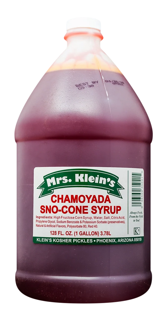 Chamoyada Sno-Cone Syrup (1 Gal) - 1 Gal