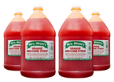Orange Sno-Cone Syrup (1 Gal) - 1 Case (4/1 Gal)