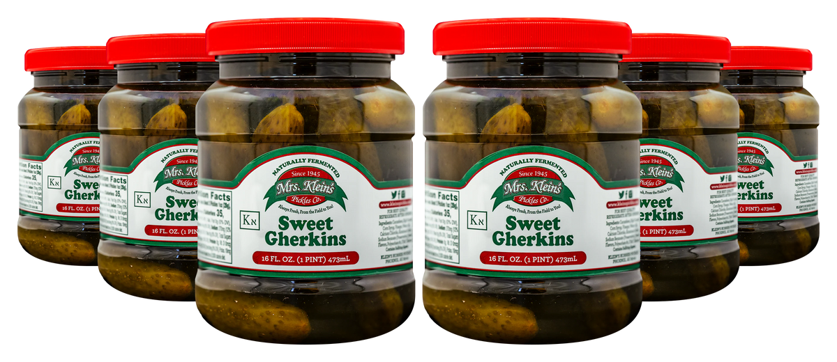 Sweet Gherkins (16oz) - 1 case (6/16oz)