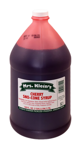 Cherry Sno-Cone Syrup - 1 Gallon