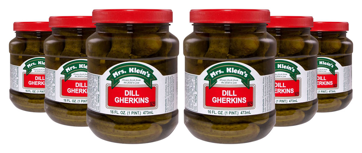 Dill Gherkins (16oz) - 1 case (6/16oz)