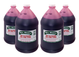 Red Raspberry Sno-Cone Syrup (1 Gal) - 1 Case (4/1 Gal)