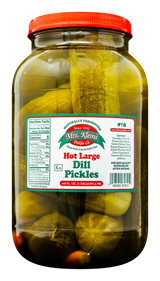 Large Hot Dill Pickles (1 Gal) - 1 Gal