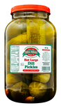 Large Hot Dill Pickles (1 Gal) - 1 Gal