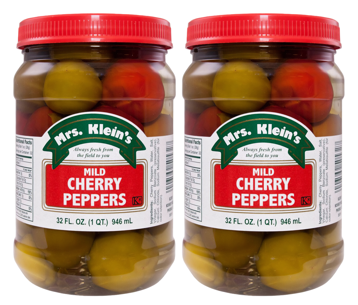 Cherry Peppers (32oz) - 2-Pack (1 quart (32oz))