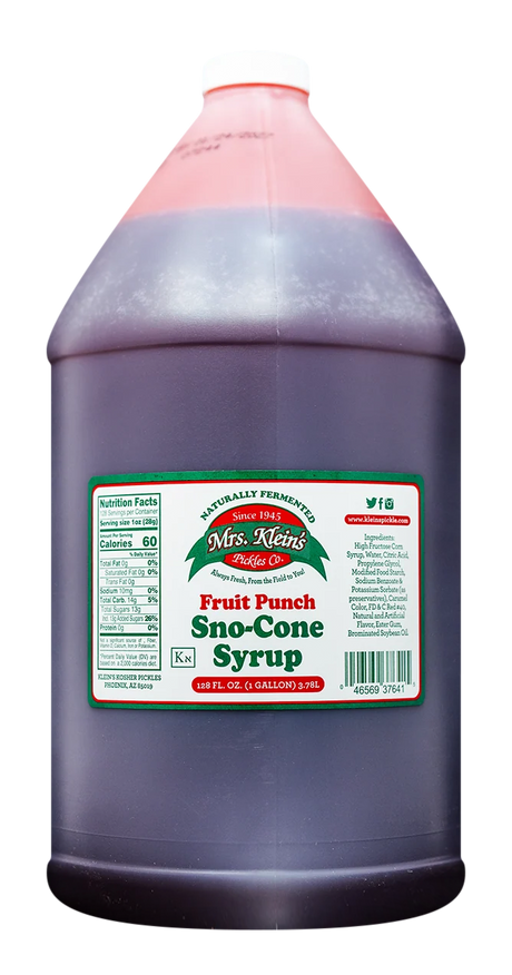 Fruit Punch Sno-Cone Syrup (1 Gal) - 1 Gal
