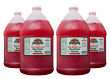 Pink Bubble Gum Sno-Cone Syrup (1 Gal) - 1 Case (4/1 Gal)