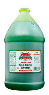 Lemon Lime Sno-Cone Syrup (1 Gal) - 1 Gal