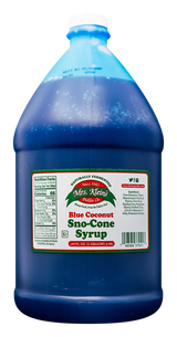 Blue Coconut Sno-Cone Syrup (1 Gal) - 1 Gal