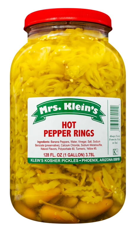 Hot Pepper Rings (1 Gal) - 1 Gal