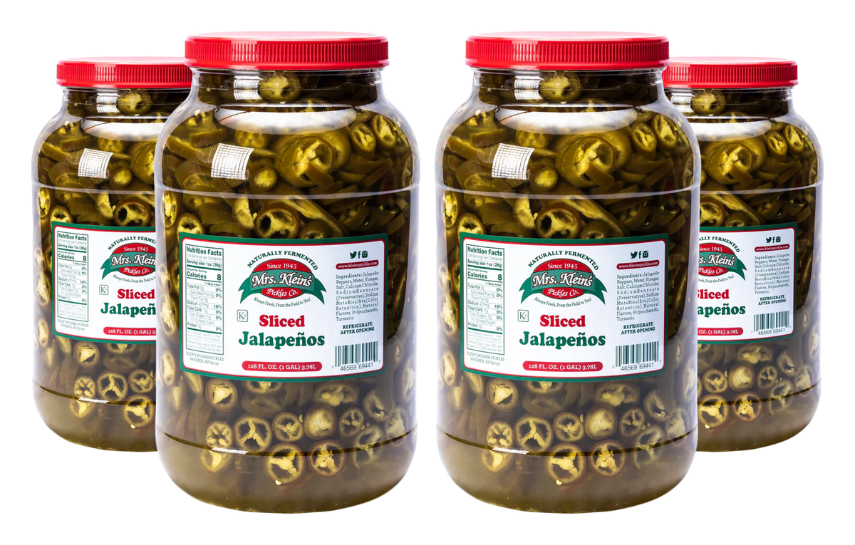 Sliced Jalapenos (1 Gal) - 1 Case (4/1 Gal)