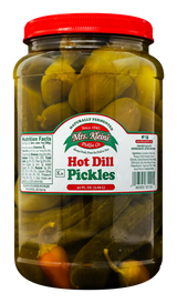 Hot Dill Pickles (90oz) - 1 Jar (90oz)